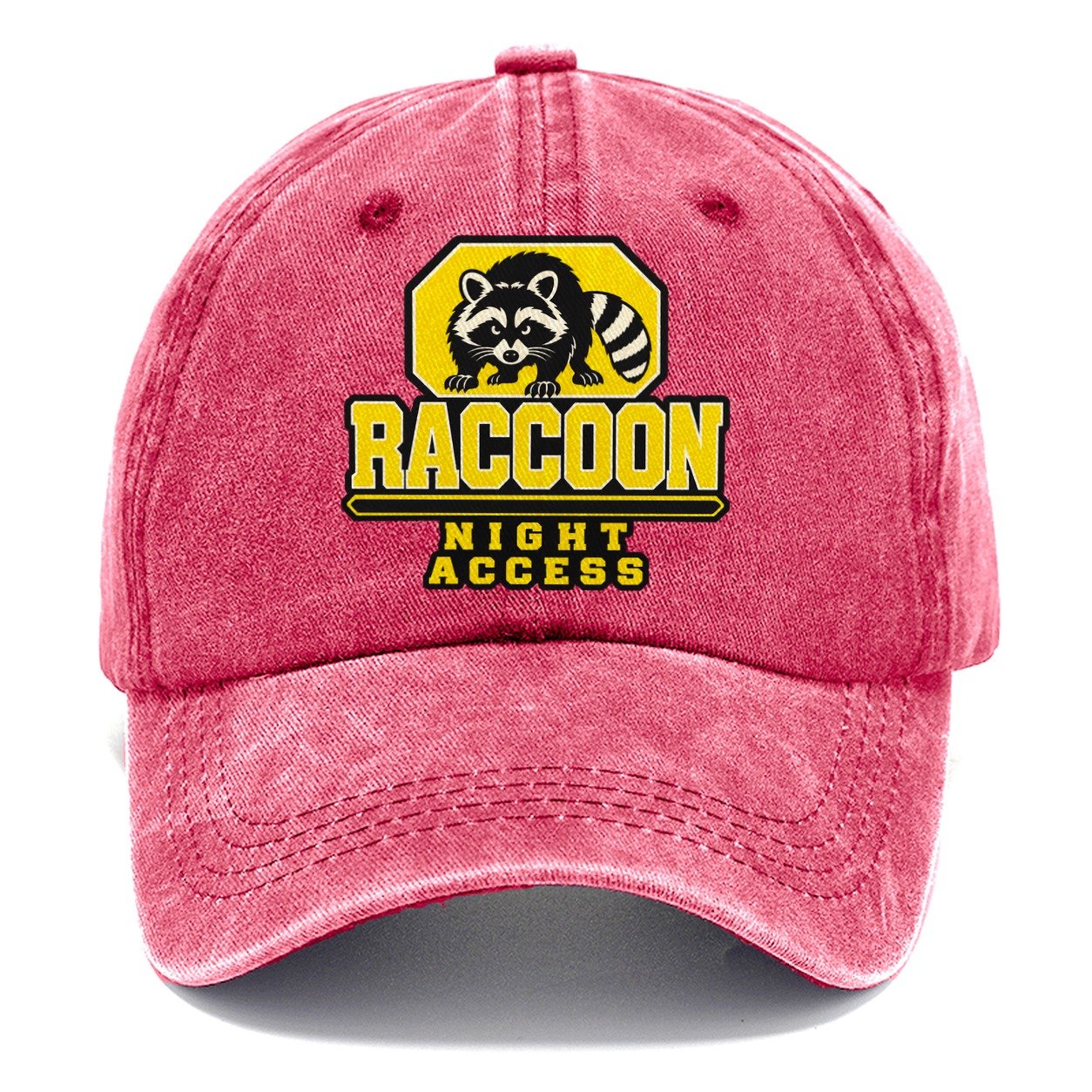 Raccoon Night Access Heavy Duty Classic Cap – Pomegranate Blush