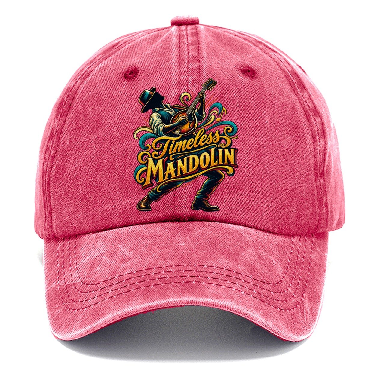 Timeless Mandolin Music Instruments Classic Cap – Pomegranate Blush