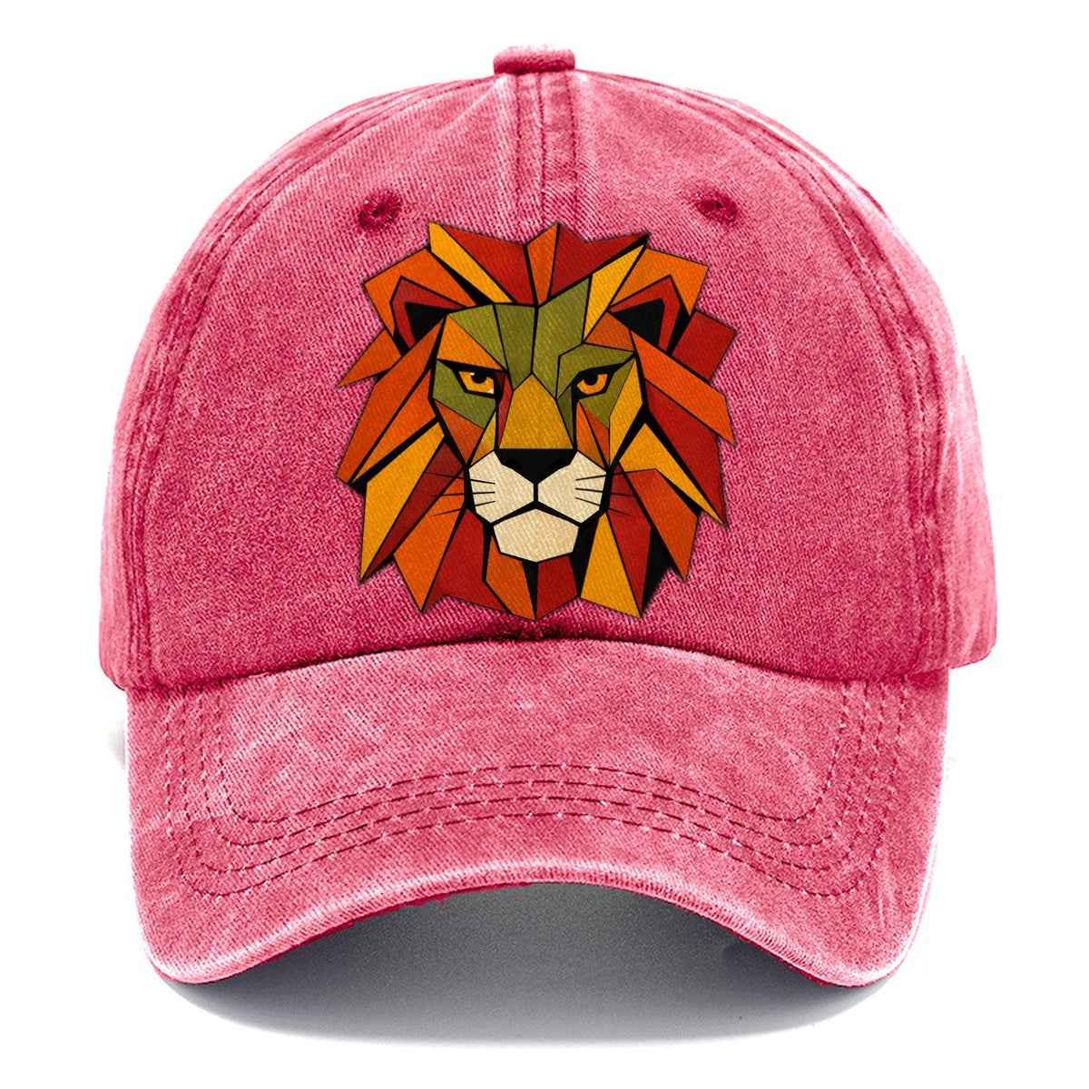 Lion Mane Portrait Classic Cap – Pomegranate Blush