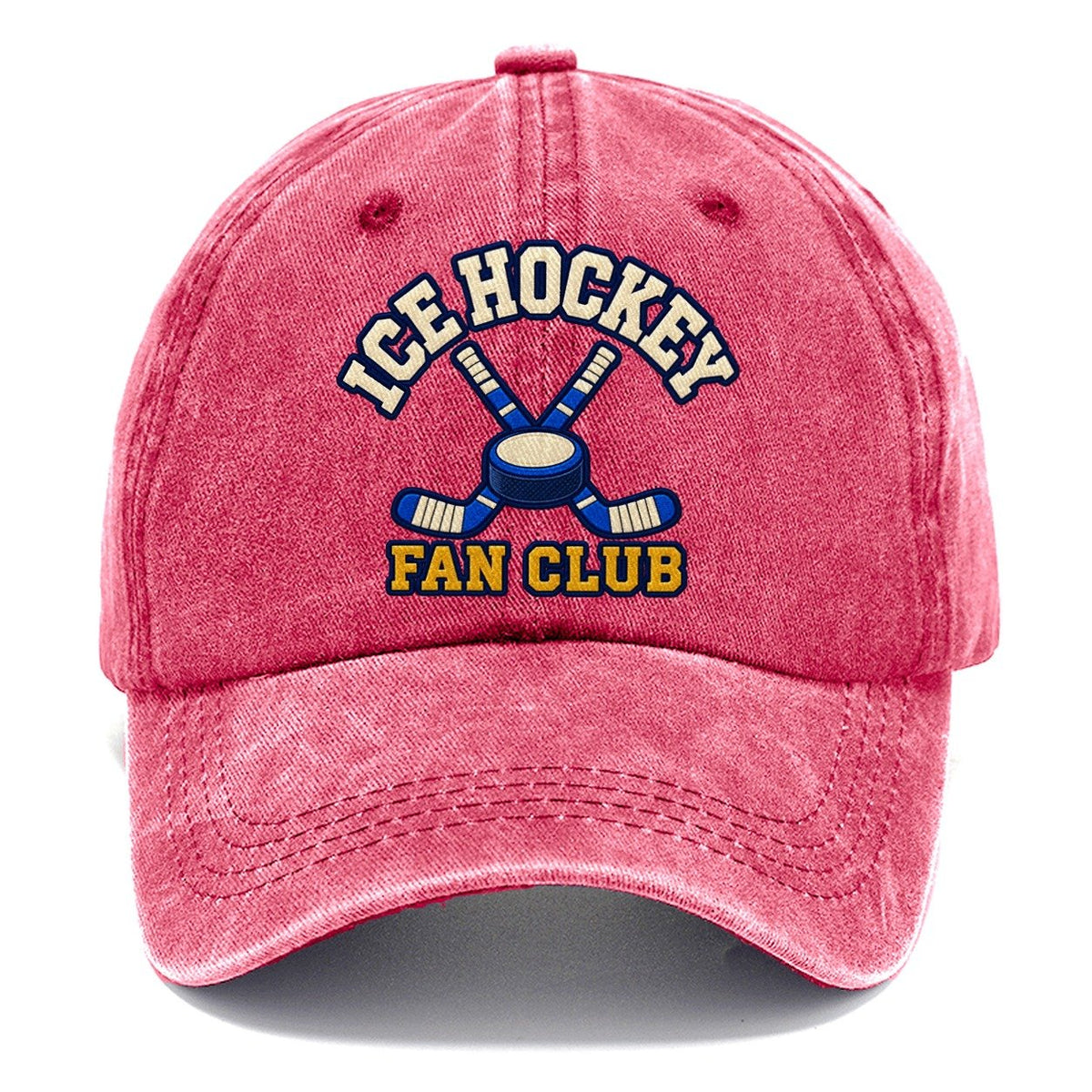 Ice Hockey Fan Club Classic Cap – Pomegranate Blush