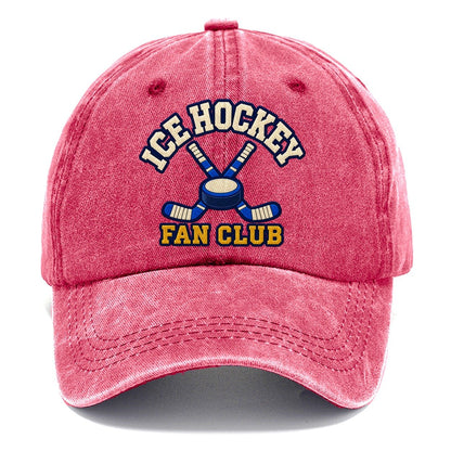 Ice Hockey Fan Club Classic Cap – Pomegranate Blush