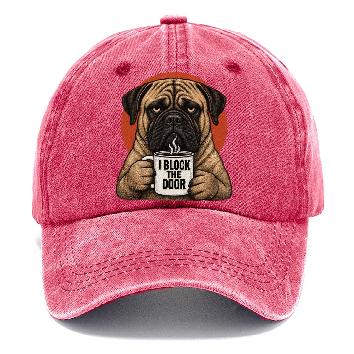 Bullmastiff Mug Truths Dog Mug Truths Classic Cap – Pomegranate Blush