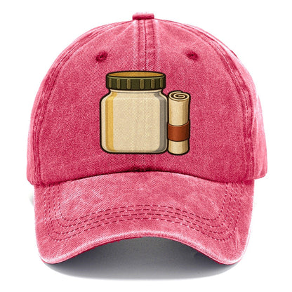 Jar Cache And Log Roll Geocaching Classic Cap – Pomegranate Blush