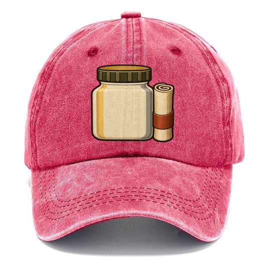 Jar Cache And Log Roll Geocaching Classic Cap – Pomegranate Blush