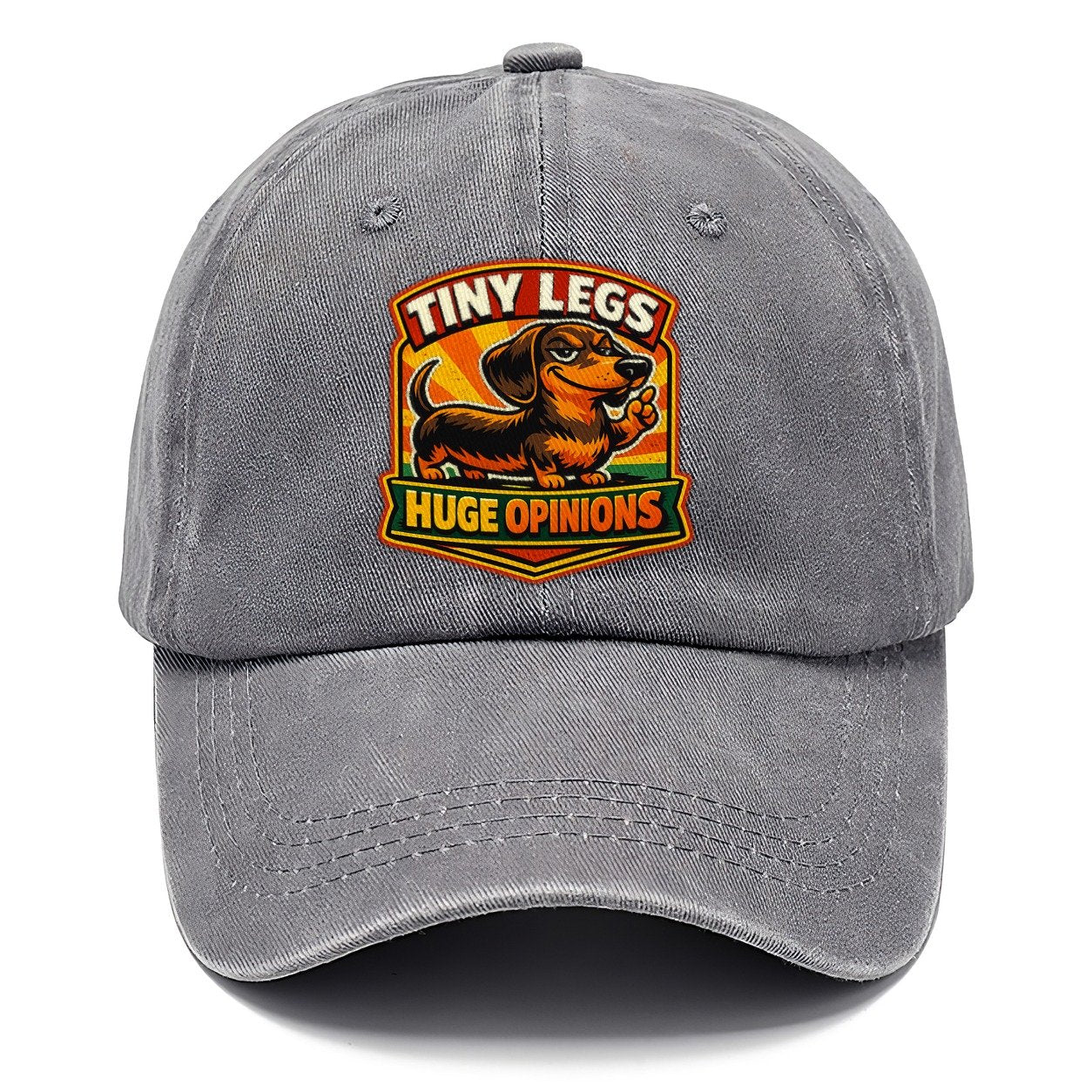Tiny Legs Huge Opinions Dachshund Classic Cap – Urban Haze