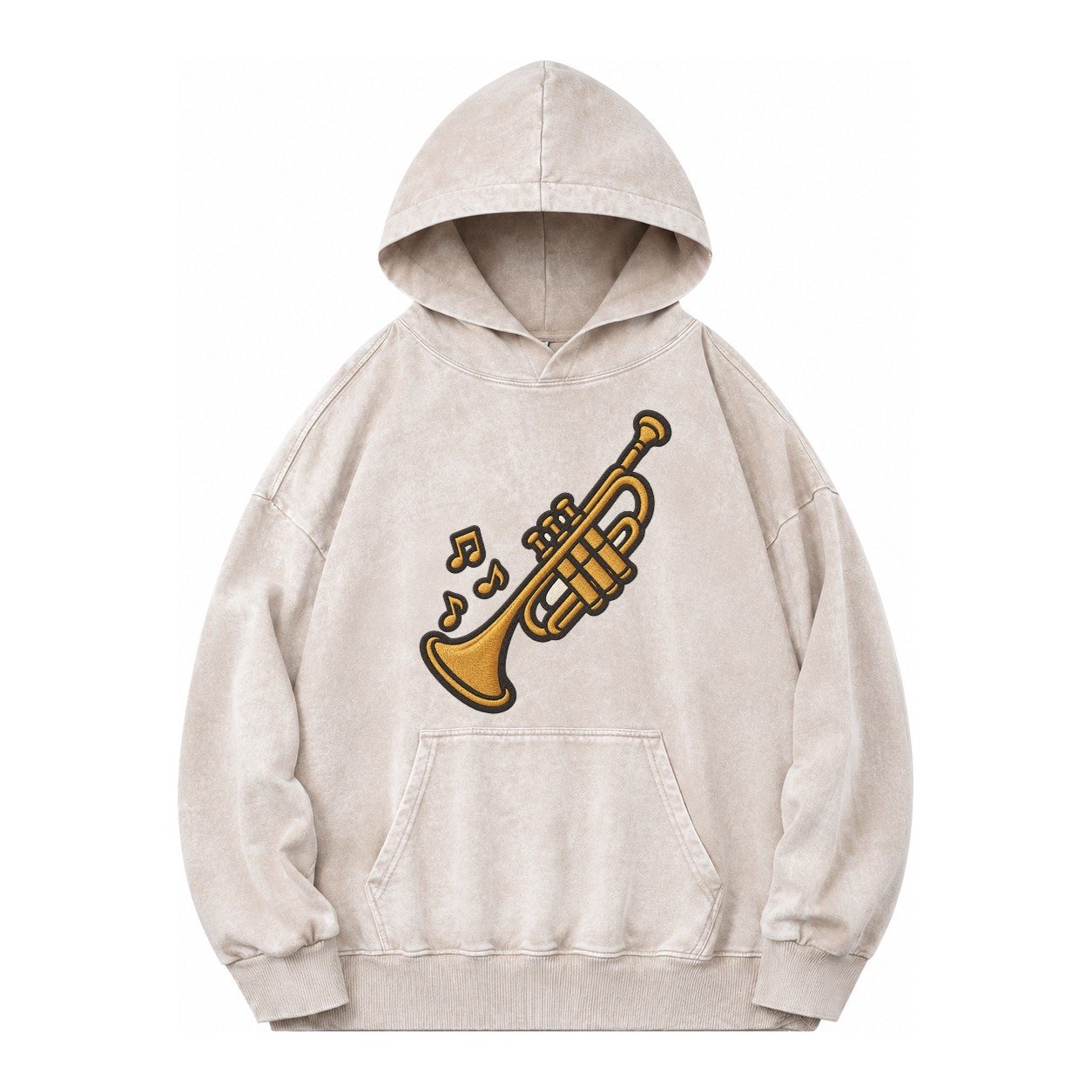Trumpet Vintage Washed Hoodie – Off White