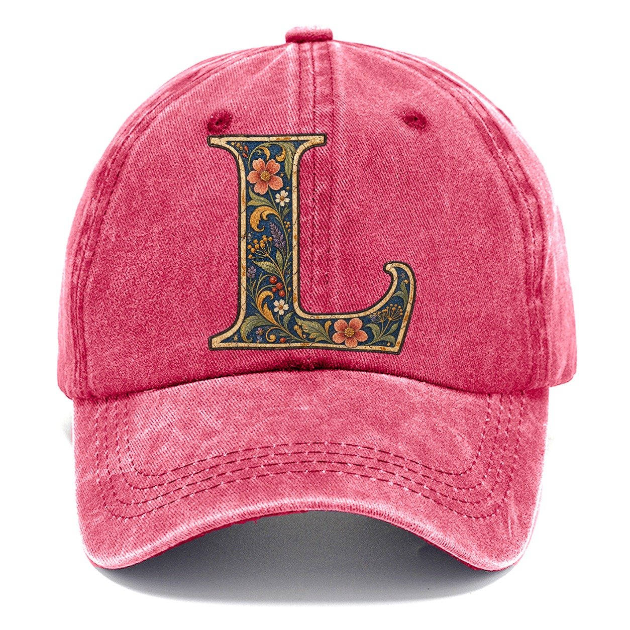 Wildflower L Monogram Classic Cap – Pomegranate Blush