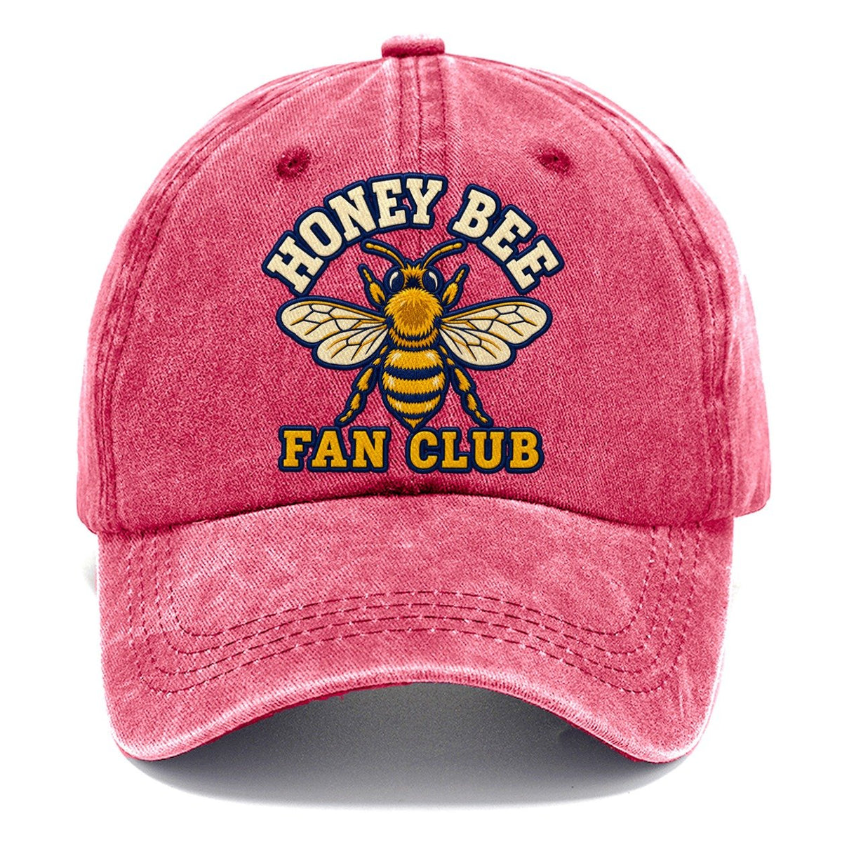 Honey Bee Fan Club Classic Cap – Pomegranate Blush