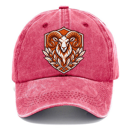 Cyprus Minimal Emblem Country Logos Classic Cap – Pomegranate Blush