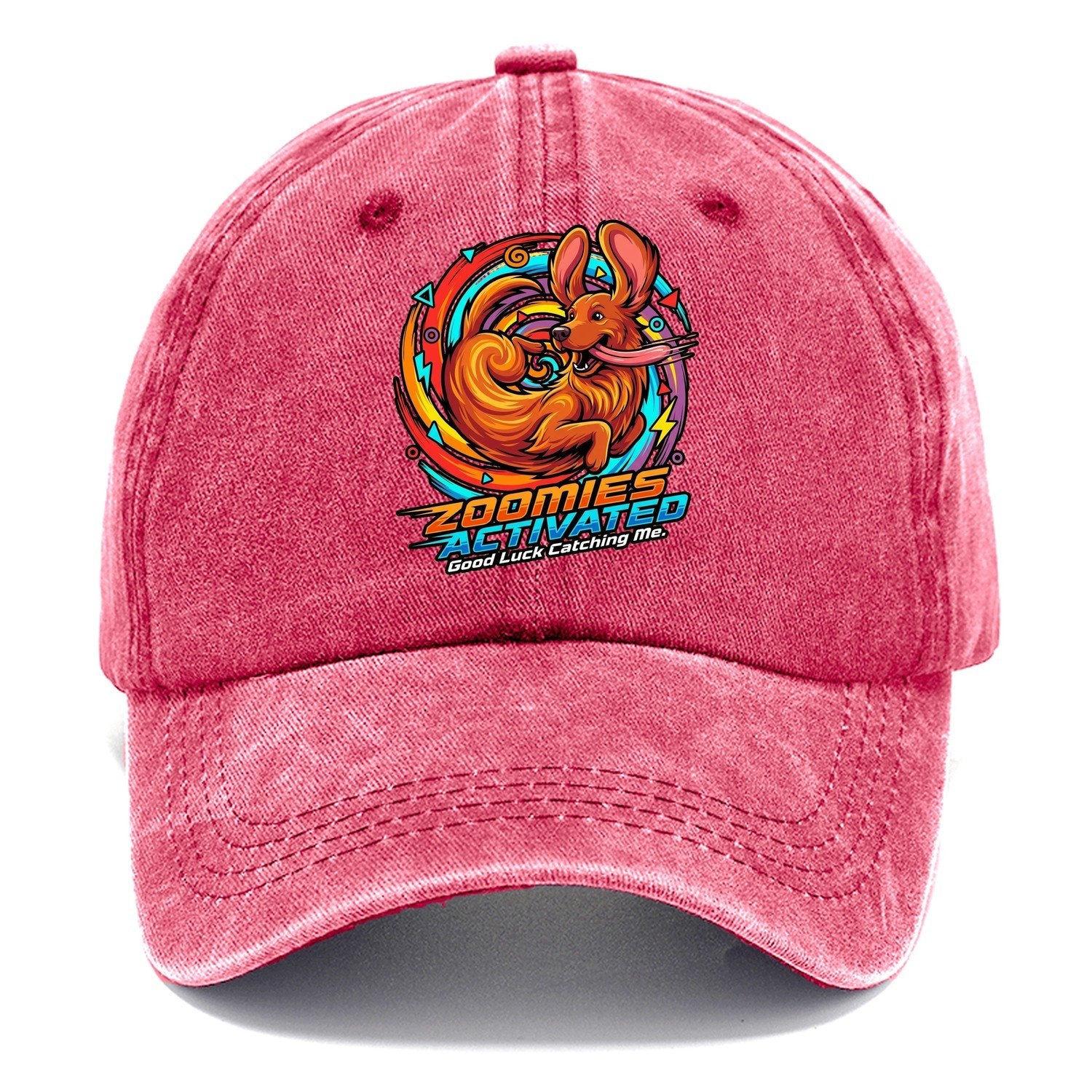 Zoomies Activated Classic Cap – Pomegranate Blush