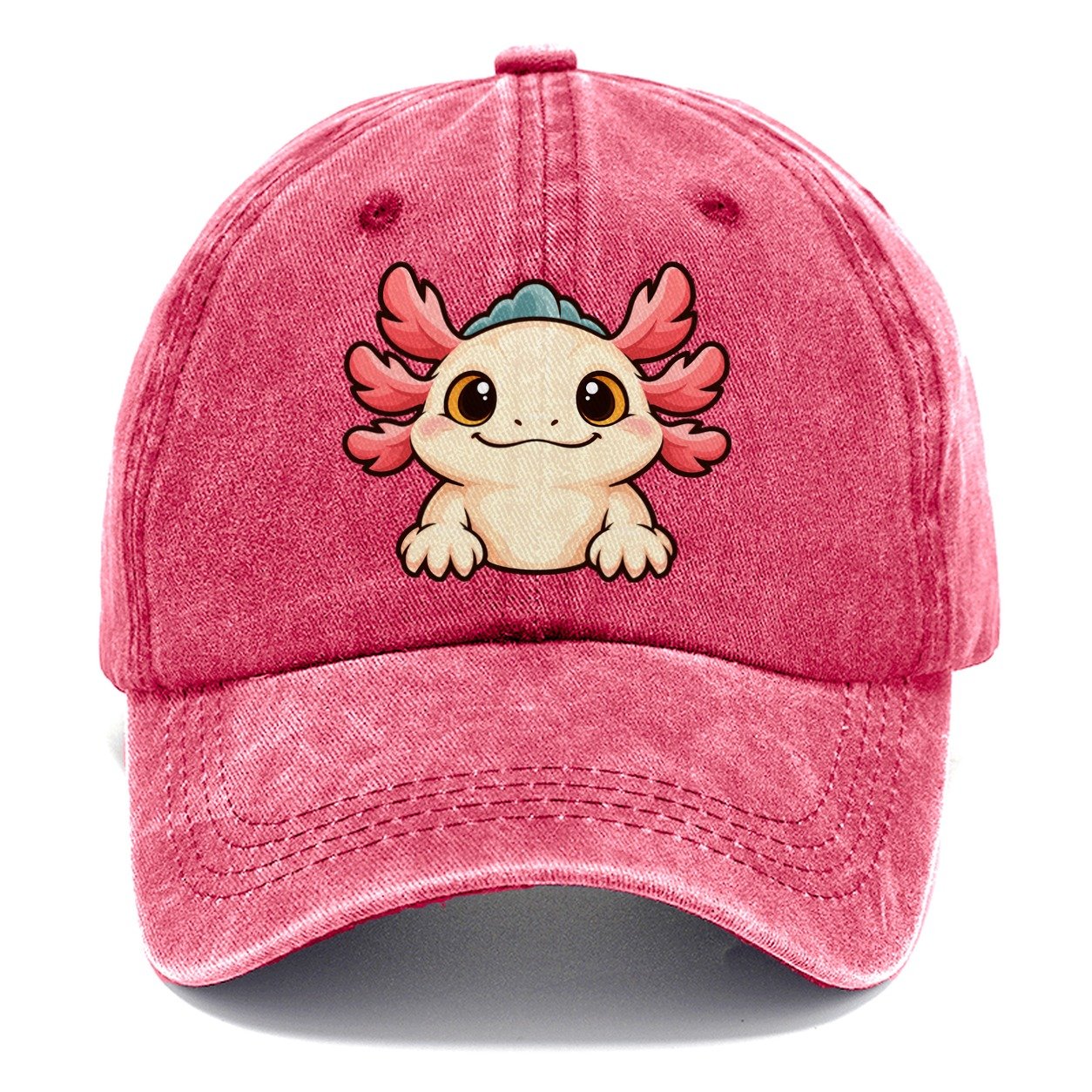 Tank Room Axolotl Aquarium Keeping Classic Cap – Pomegranate Blush