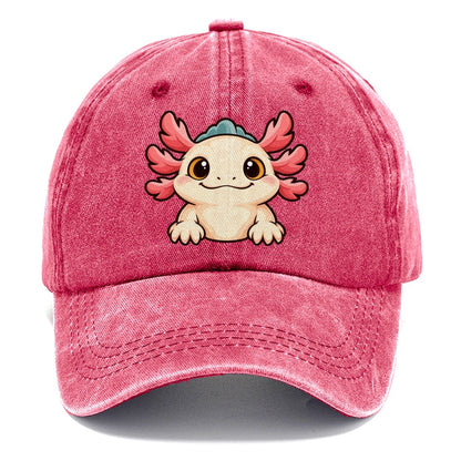 Tank Room Axolotl Aquarium Keeping Classic Cap – Pomegranate Blush