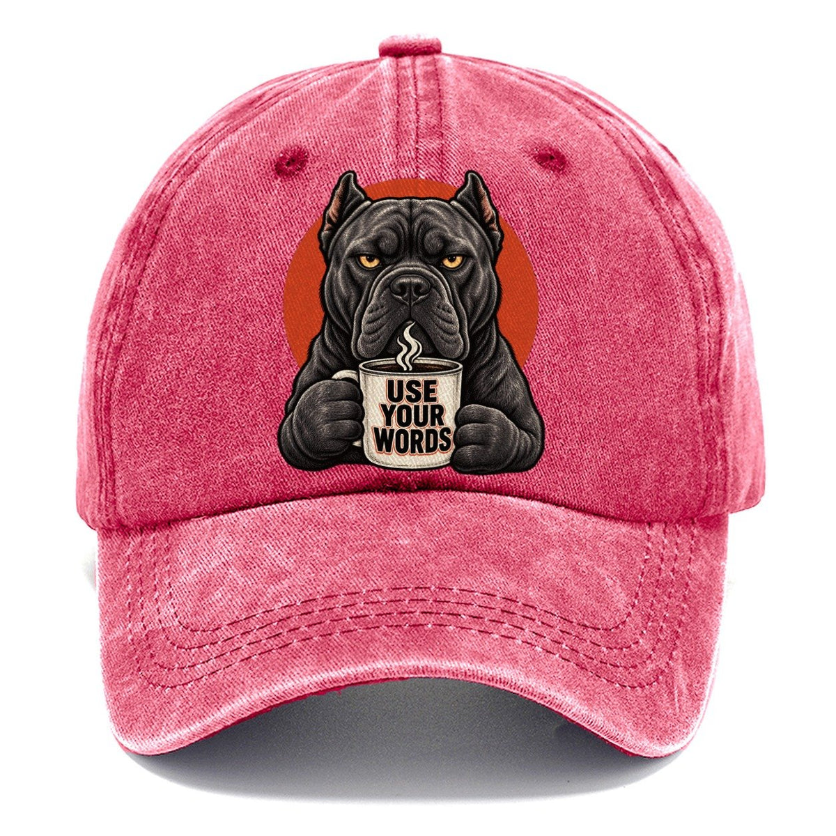 Cane Corso Mug Truths Dog Mug Truths Classic Cap – Pomegranate Blush