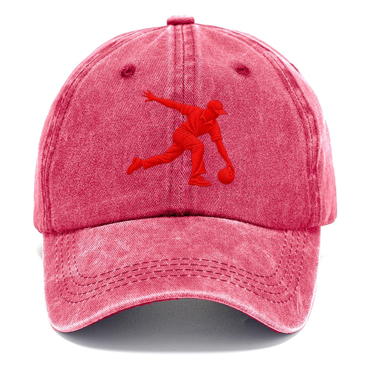 Bowling Hook Release Micro Motion Mark Classic Cap – Pomegranate Blush