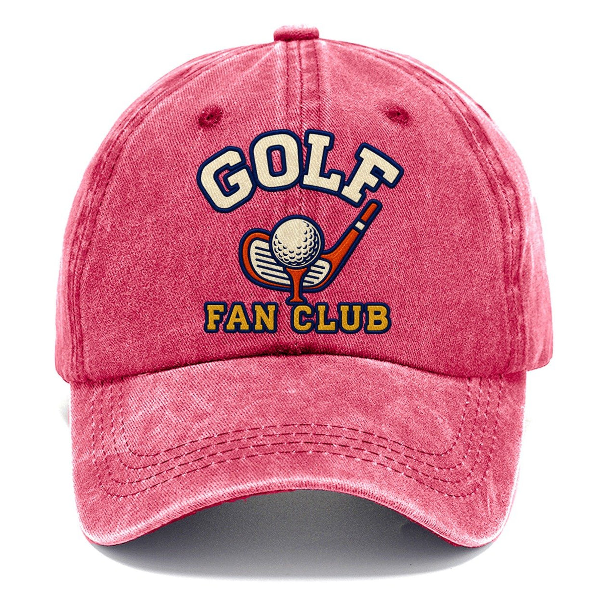 Golf Fan Club Classic Cap – Pomegranate Blush