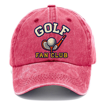 Golf Fan Club Classic Cap – Pomegranate Blush