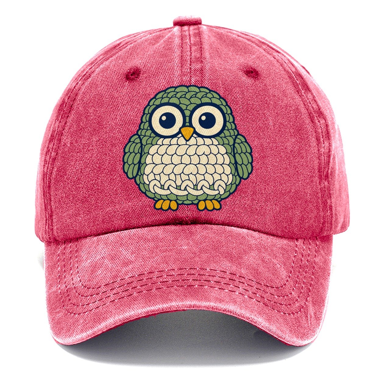 Amigurumi Owl Yarn Crafts Classic Cap – Pomegranate Blush