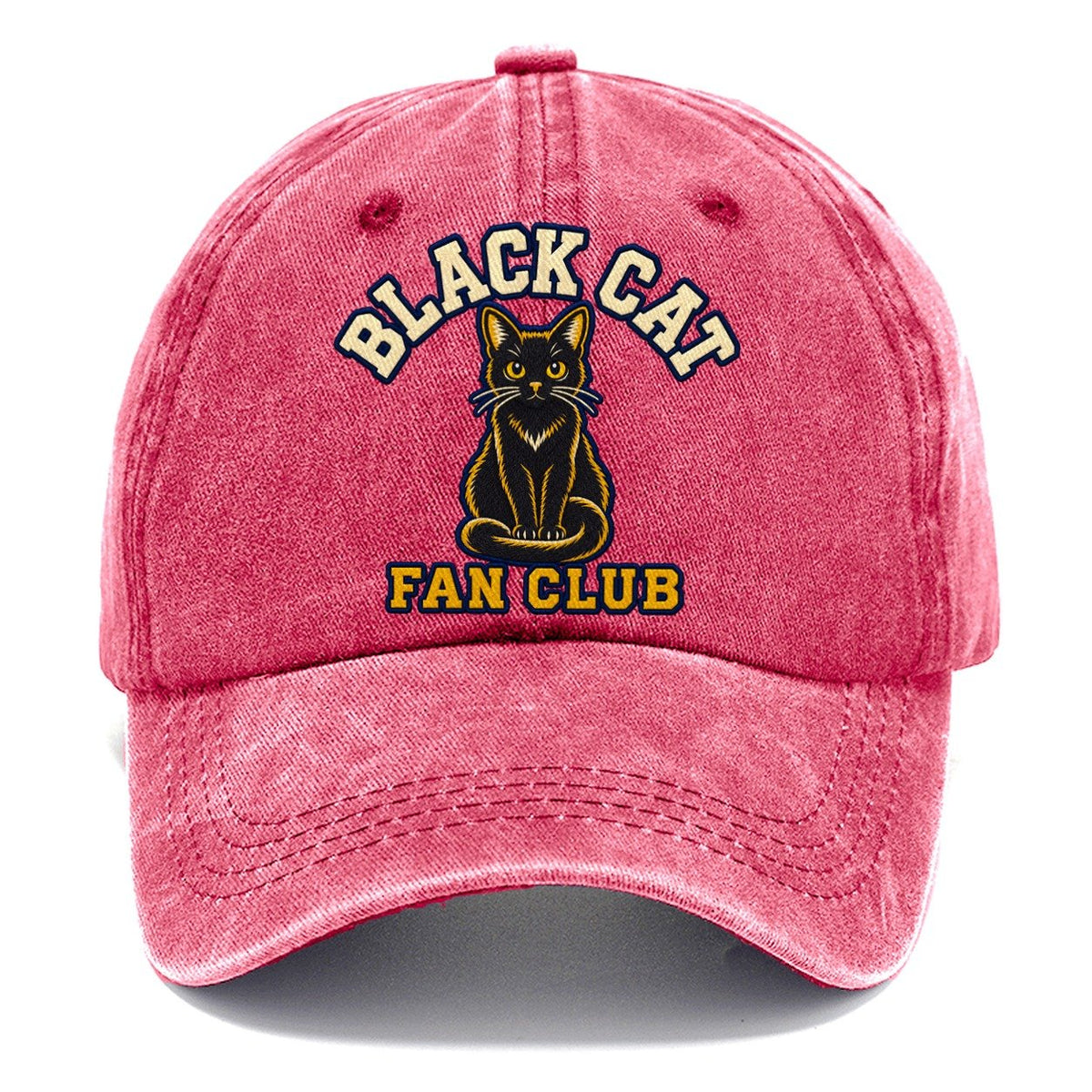 Black Cat Fan Club Classic Cap – Pomegranate Blush