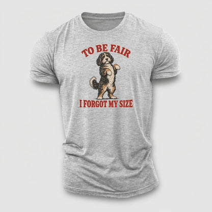 Bernedoodle Dog Declarations Cotton T-Shirt – Sport Grey
