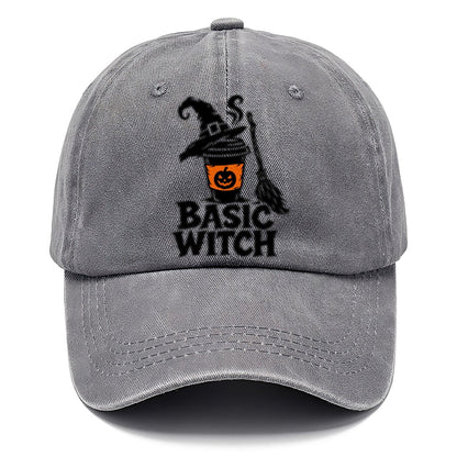 Basic Witch Slogan Witch Magic Classic Cap – Urban Haze