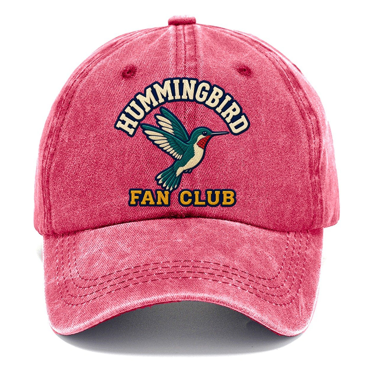 Hummingbird Fan Club Classic Cap – Pomegranate Blush
