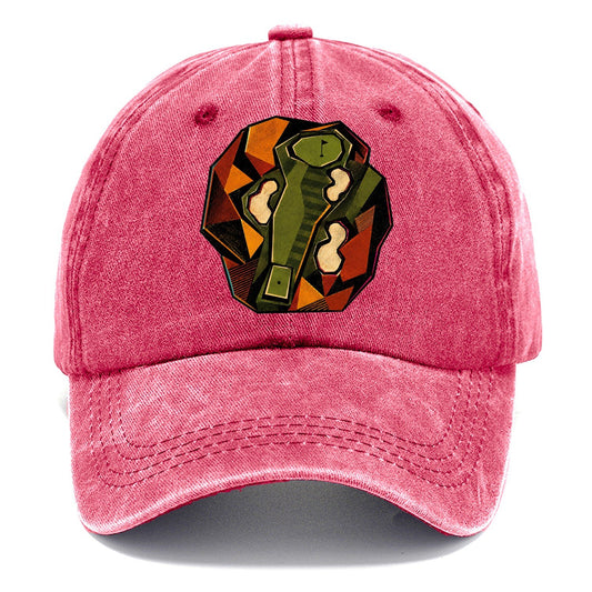 Brutalist Fairway Totem Golf Classic Cap – Pomegranate Blush