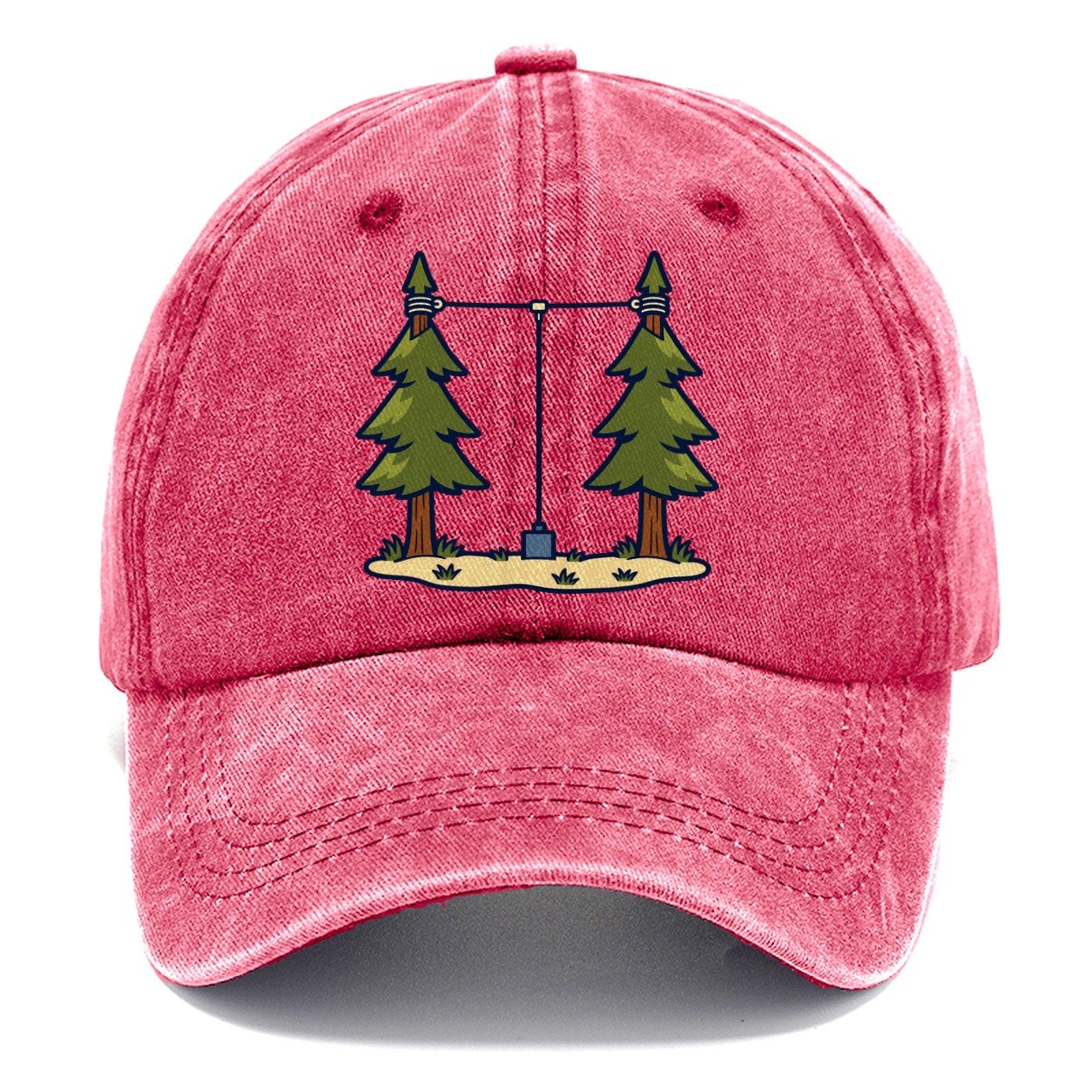 Park Wire Antenna Amateur Radio Classic Cap – Pomegranate Blush