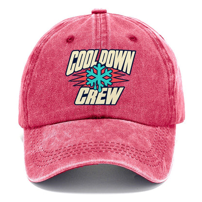 Cool Down Crew 90S Running Clubs Classic Cap – Pomegranate Blush