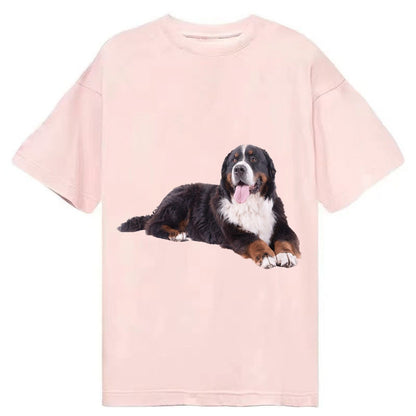 Bernese Mountain Dog Classic T-shirt – Pink