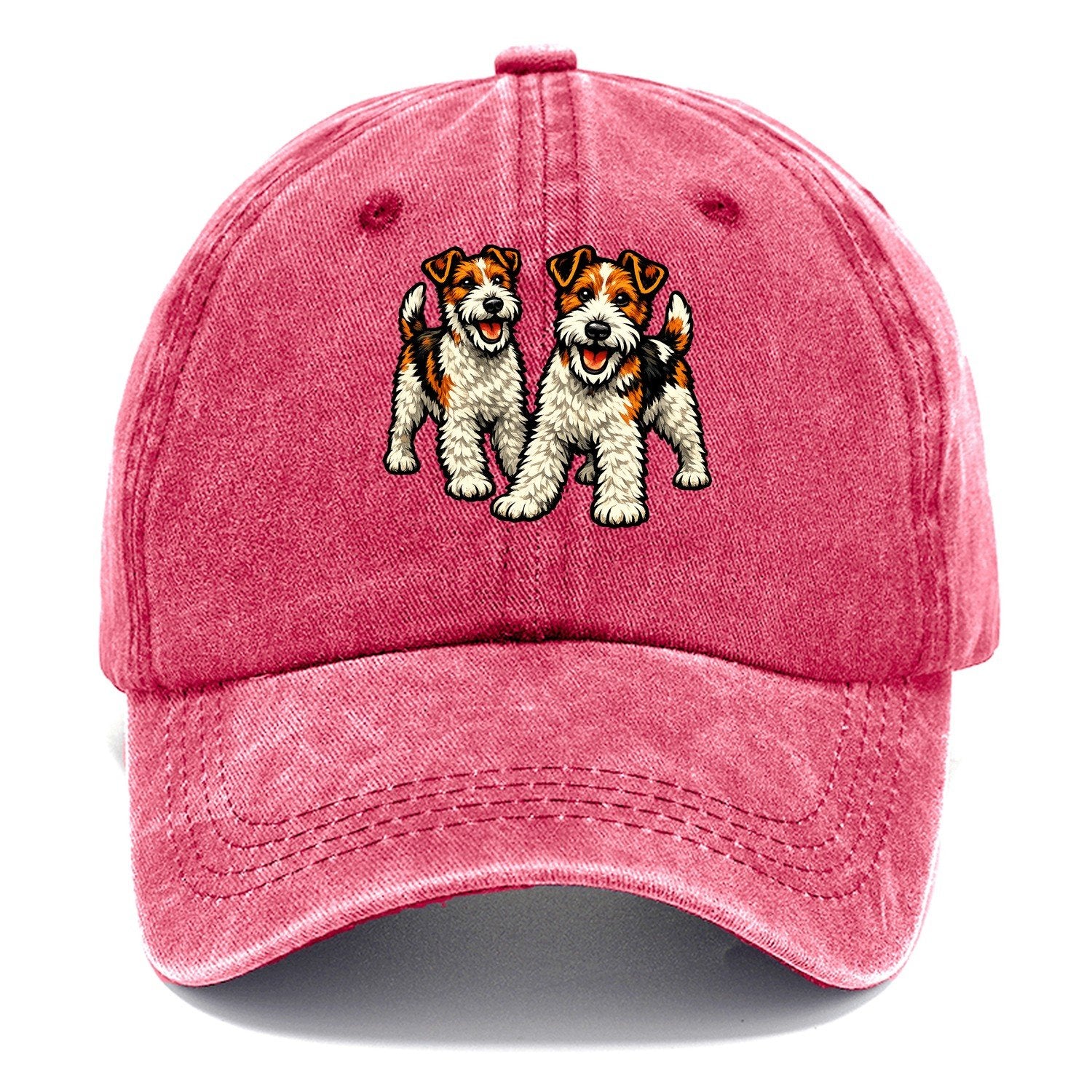 Wire Fox Terriers Classic Cap – Pomegranate Blush