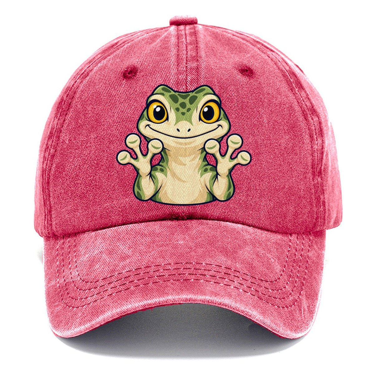 Sticky Toes Gecko Rock Climbing Classic Cap – Pomegranate Blush