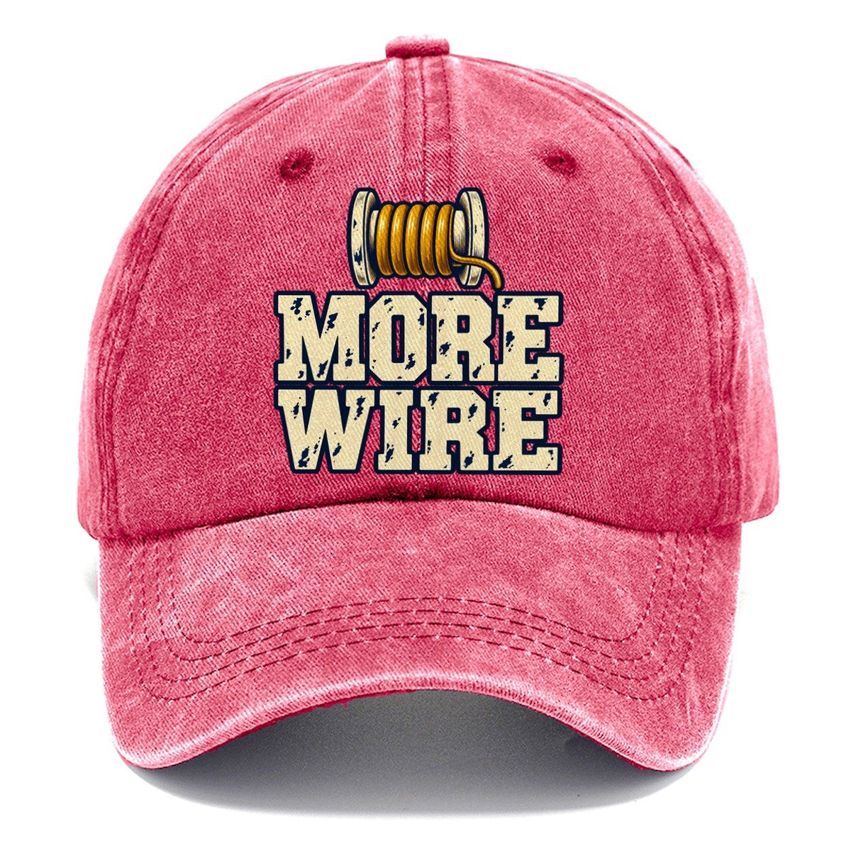 More Wire Amateur Radio Classic Cap – Pomegranate Blush