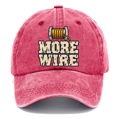 More Wire Amateur Radio Classic Cap – Pomegranate Blush