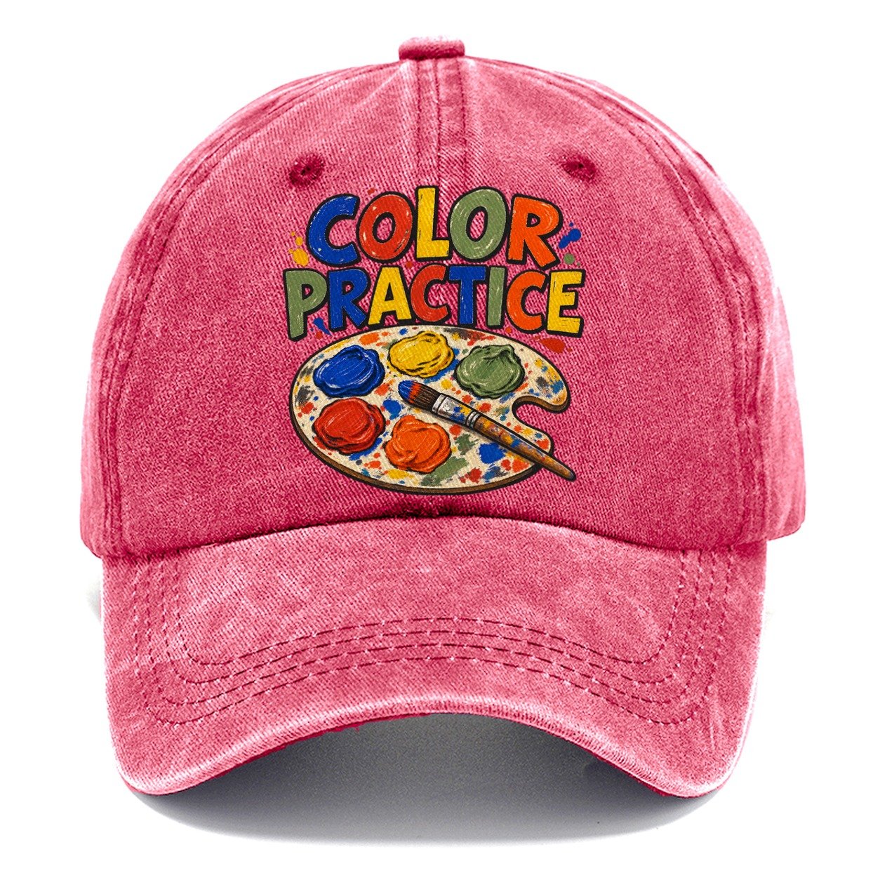 Color Practice Clay Color Makers Classic Cap – Pomegranate Blush