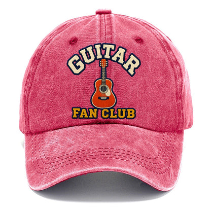 Guitar Fan Club Classic Cap – Pomegranate Blush