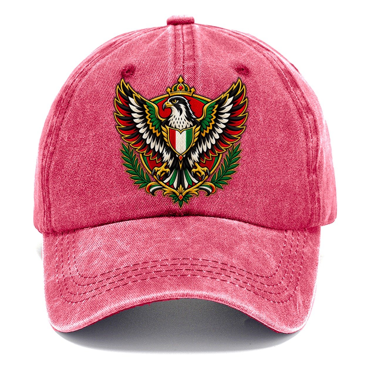 United Arab Emirates Heraldic Crest Country Logos Classic Cap – Pomegranate Blush