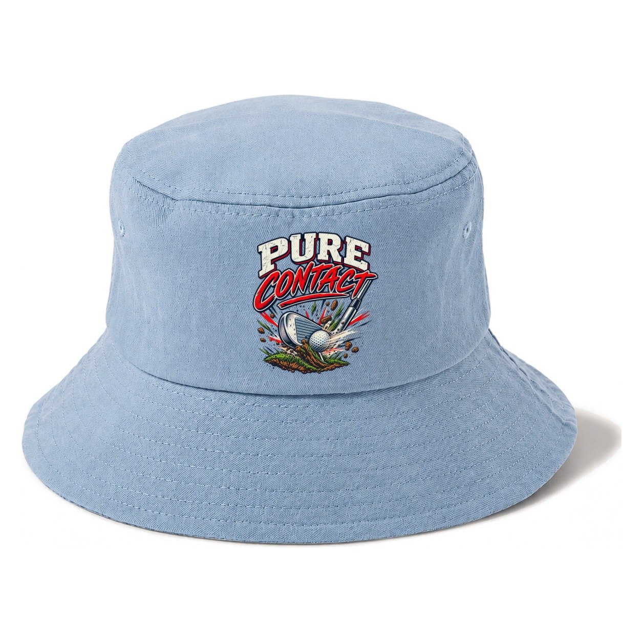 Pure Contact Golf Life Bucket Hat – Summer Sky