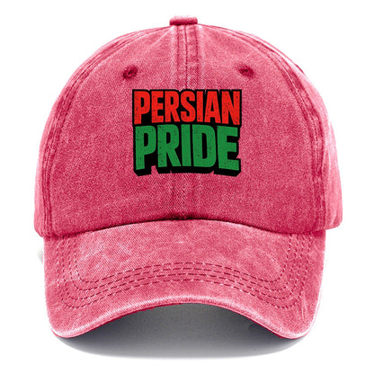 Persian Pride Classic Cap – Pomegranate Blush