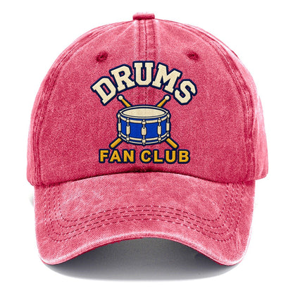 Drums Fan Club Classic Cap – Pomegranate Blush