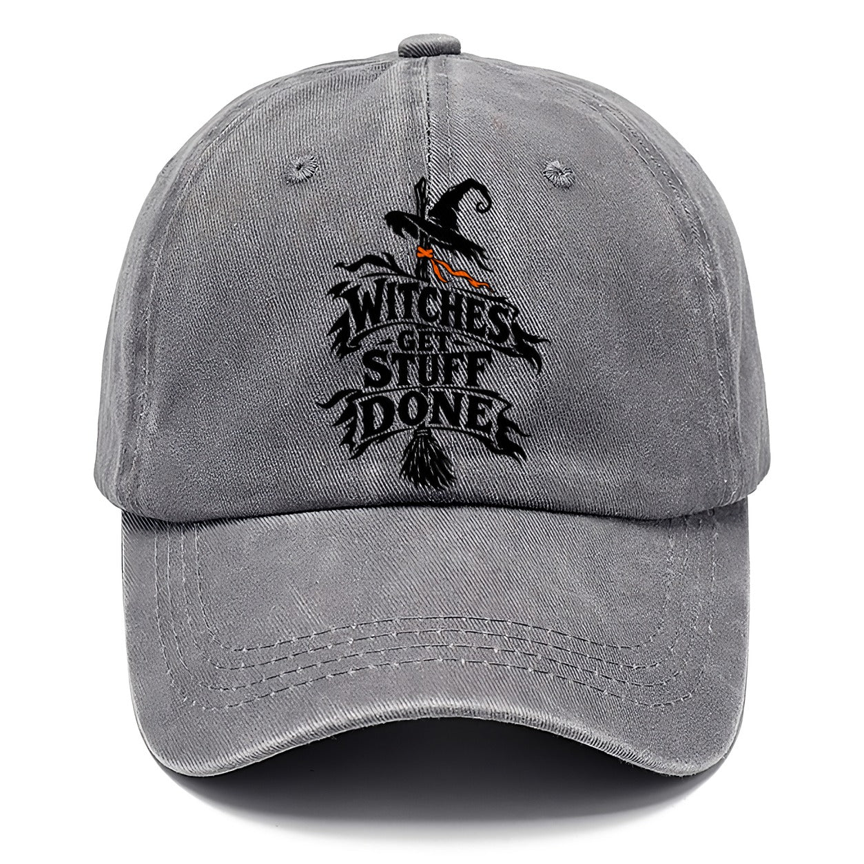 Witches Get Stuff Done Slogan Witch Magic Classic Cap – Urban Haze