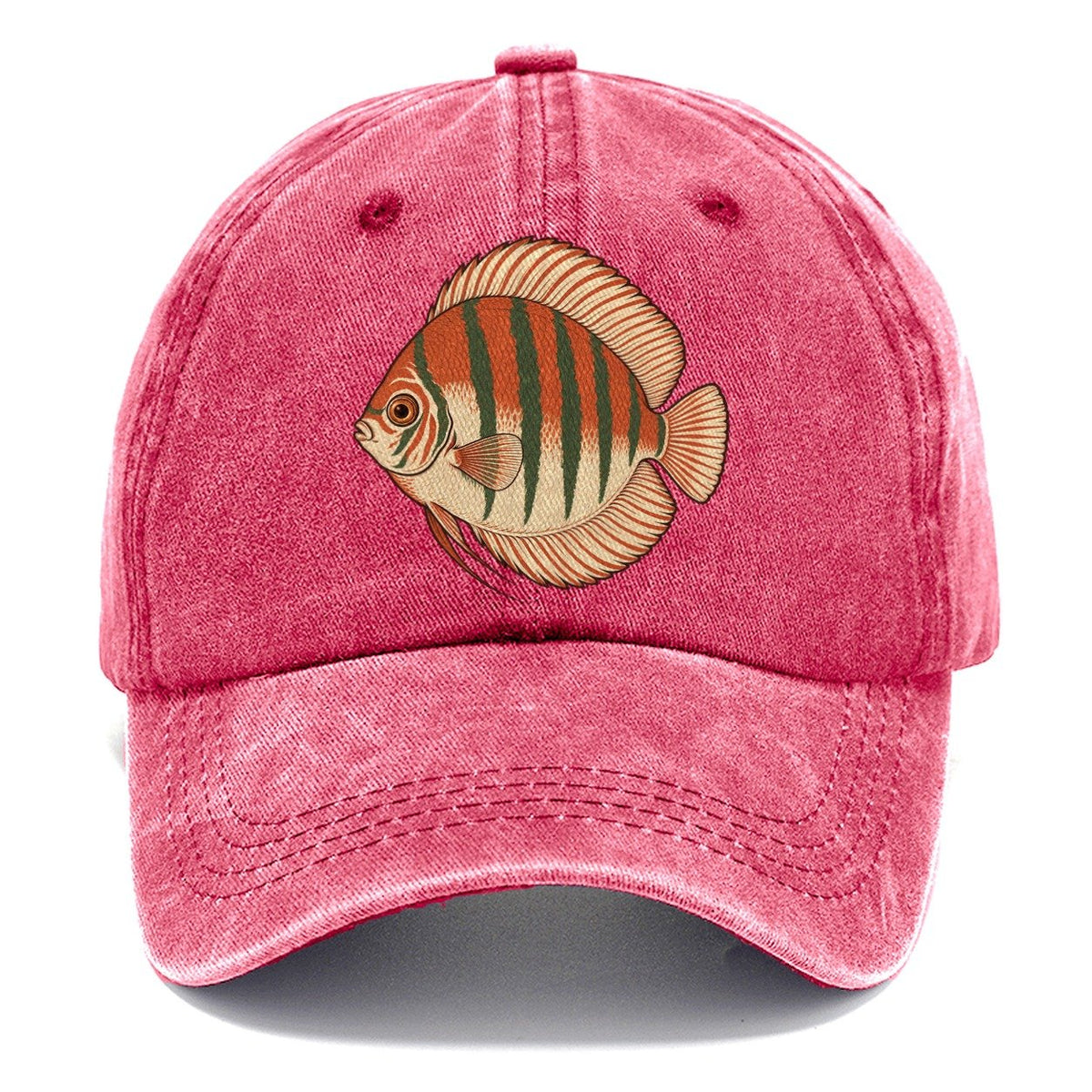 Discus Profile Study Aquarium Keeping Classic Cap – Pomegranate Blush
