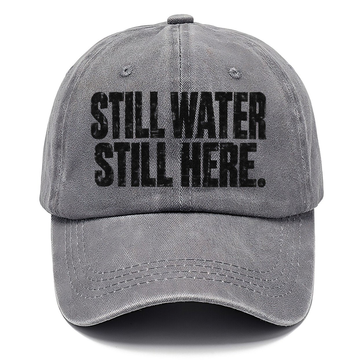 Still Water Still Here Fishing Club Classic Cap – Urban Haze