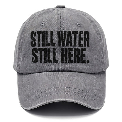 Still Water Still Here Fishing Club Classic Cap – Urban Haze
