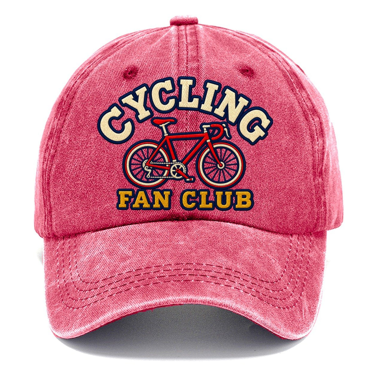 Cycling Fan Club Classic Cap – Pomegranate Blush