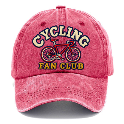 Cycling Fan Club Classic Cap – Pomegranate Blush