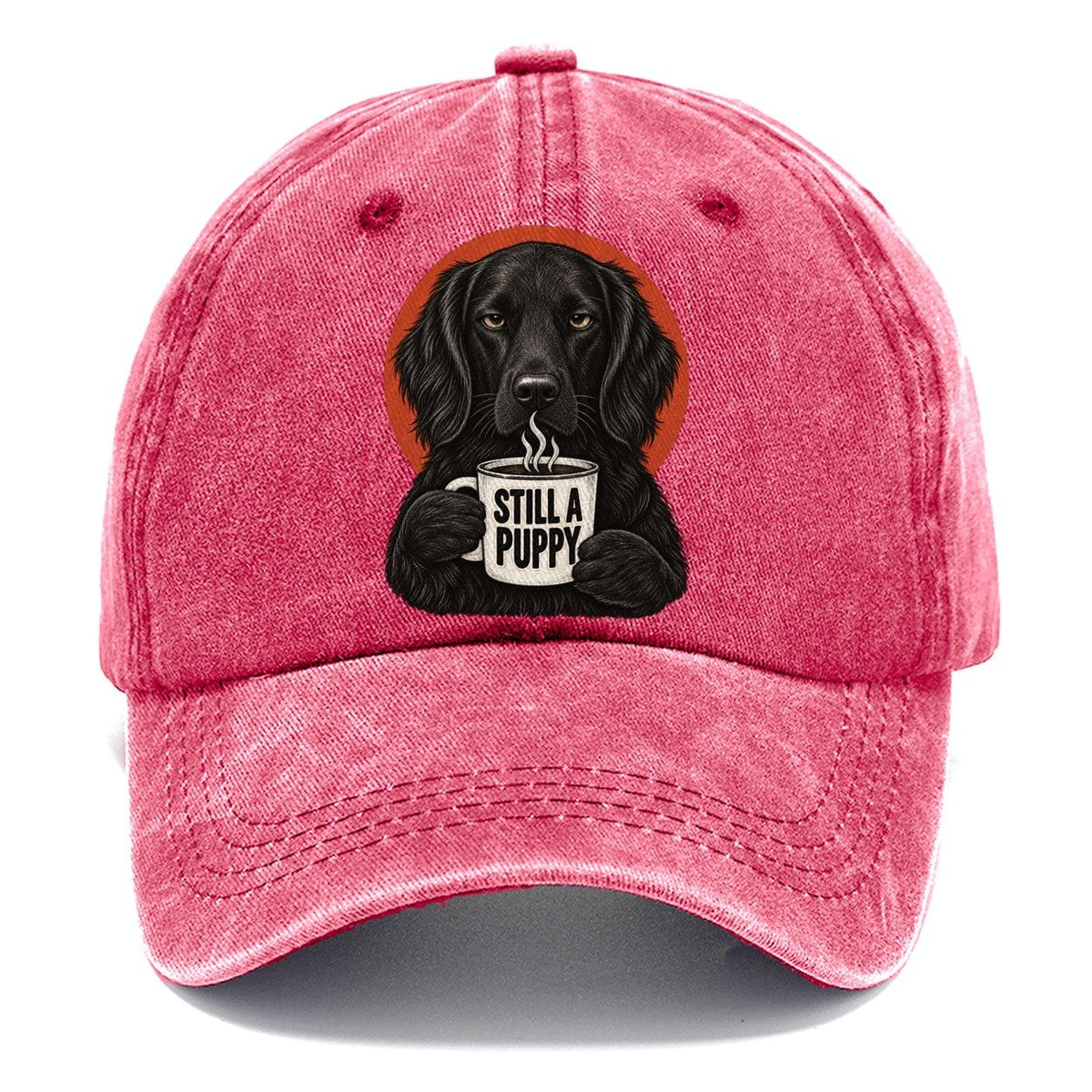 Flat Coated Retriever Mug Truths Dog Mug Truths Classic Cap – Pomegranate Blush
