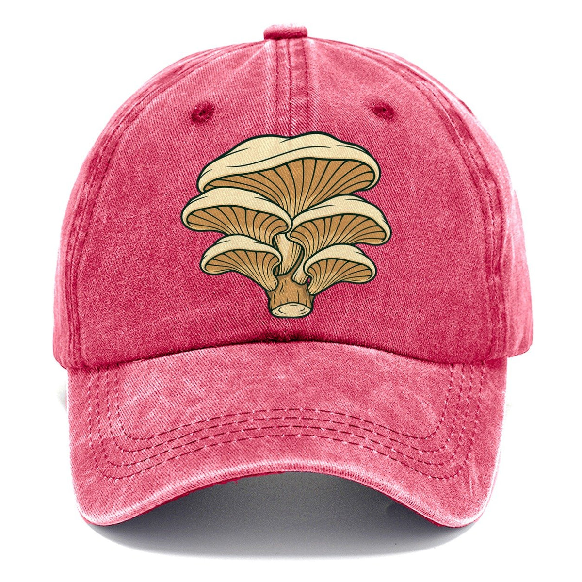 Oyster Shelf Bracket Foraging And Mycology Classic Cap – Pomegranate Blush