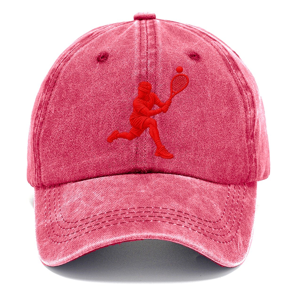 Squash Deep Backhand Lunge Micro Motion Mark Classic Cap – Pomegranate Blush