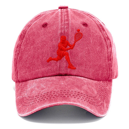 Squash Deep Backhand Lunge Micro Motion Mark Classic Cap – Pomegranate Blush