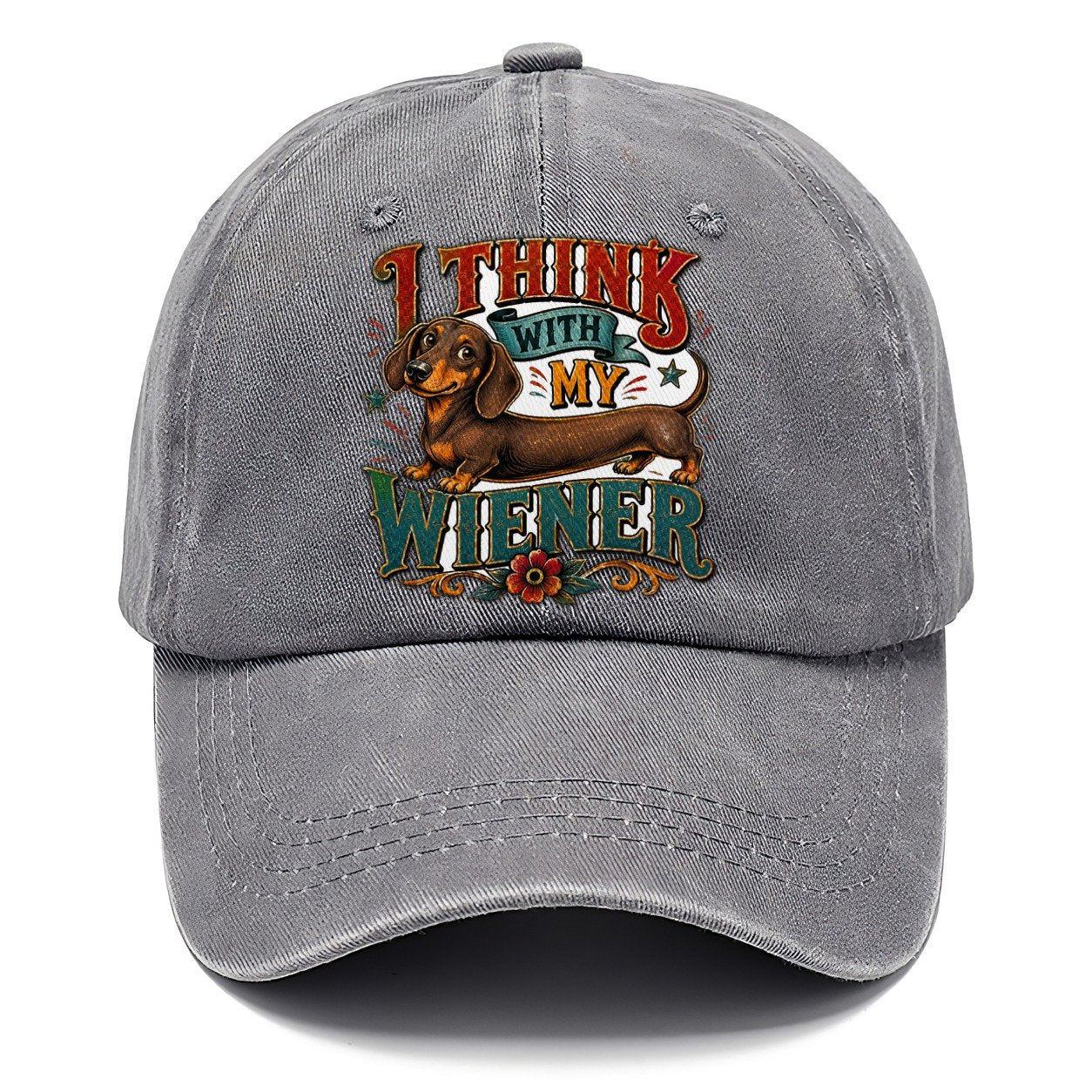 I Think With My Wiener Dachshund Classic Cap – Urban Haze